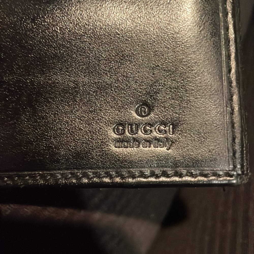 🌞Vintage Gucci wallet! Canvas & leather 🖤🖤 - Picture 8 of 8
